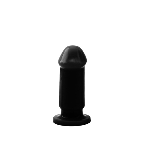Анальная пробка черная с головкой Chisa Evil Dildo Plug Small - 3