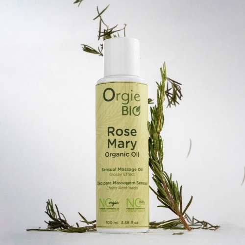 Массажное масло органическая веганская формула Orgie Bio Rosemary Organic Oil 100 мл - 4