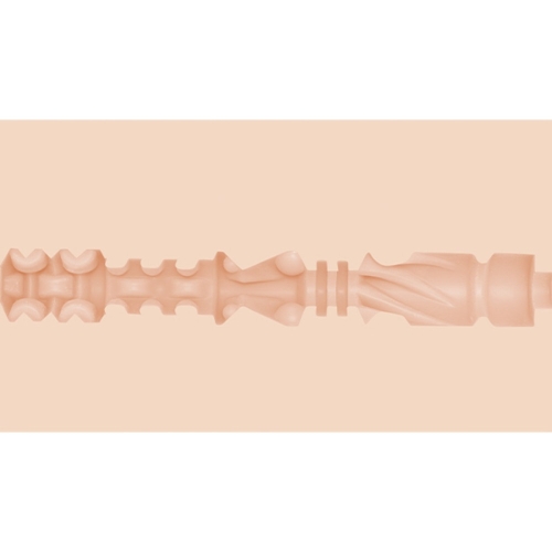 Мастурбатор в колбе анус из киберкожи телесного цвета порноактрисы Elsa Jean Fleshlight - 5