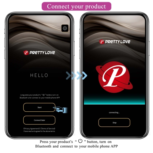 Смарт вібратор для точки G з електростимуляцією з програмою Lybaile Pretty Love Hector - 10