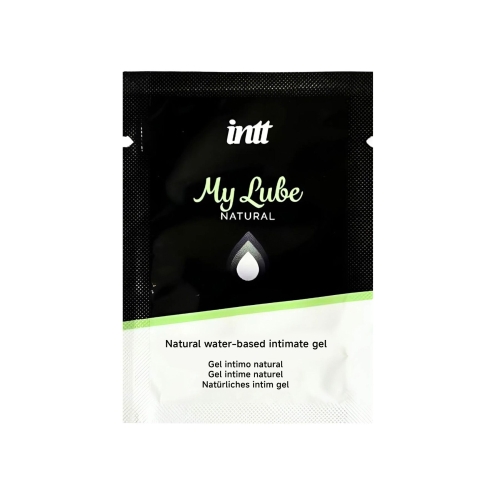 Пробник лубриканта на водной основе Intt My Lube Natural 2 мл - 1