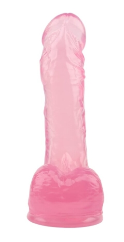 Фаллоимитатор на присоске реалистичный розовый CHISA 7.5 Inch Dildo - 3