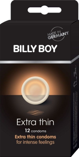 Презервативы латексные Billy Boy Extra Thin 12 шт - 1