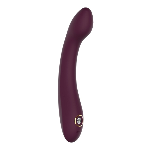 Вібратор для точки G зі стразом бордо Dream Toys Essentials - 1