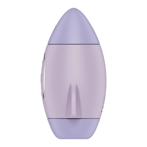 Вакуумний вібратор для клітора фіолетового кольору Satisfyer Mission - 3