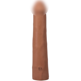 Фалоімітатор реалістичний на присосці бежевий Doc Johnson The Realistic Cock ULTRASKYN - 9 Inch Caramel