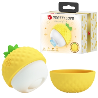 Кліторальний пульсатор жовтий Lybaile PRETTY LOVE Pineapple Secret