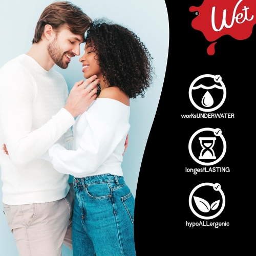 Лубрикант для сексу на силіконовій основі WET Platinum Premium 89 мл - 2
