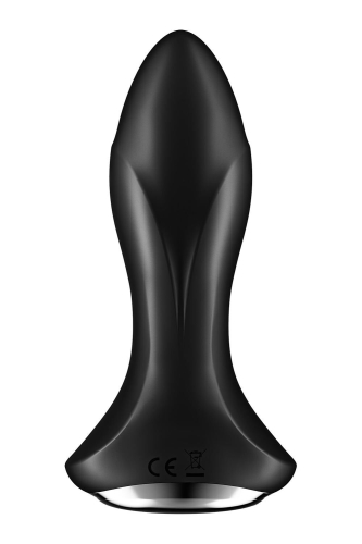 Смарт Анальна пробка чорного кольору Satisfyer Rotator Plug - 7