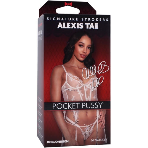 Мастурбатор Вагина порноактрисы Alexis Tae бежевого цвета Doc Johnson - 5