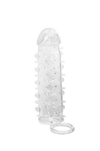Насадка на член удлиняющая закрытая прозрачная Marc Dorcel Mr Orgasm - 1