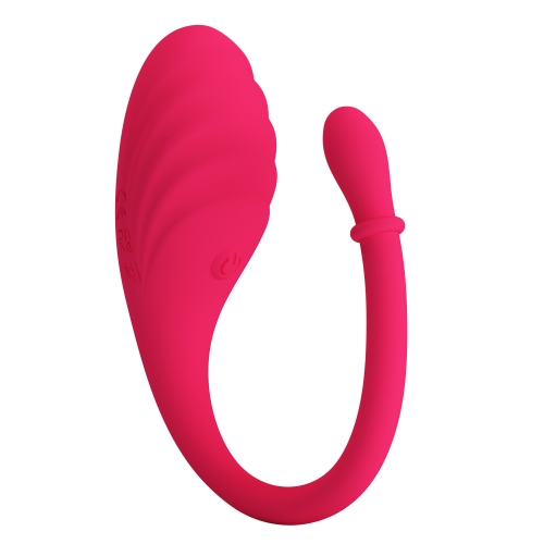 Смарт виброяйцо вагинальное силиконовое красное LYBAILE Romance Undine App Control Bullet Vibrator - 3