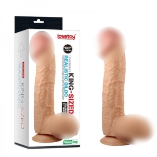 Фаллоимитатор 22/5,3 см большой реалистичный на присоске Lovetoy телесный