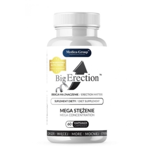 Капсулы для повышения потенции и эрекции Medica-group BigErection Capsules 60штук