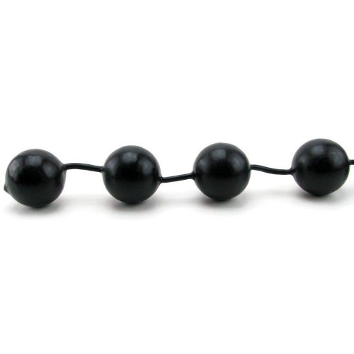 Анальні кульки чорного кольору California еxotic novelties California Exotic Power Balls - 3