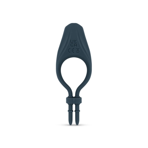 Ерекційне віброкільце на член синє Boners Adjustable Cockring - 5