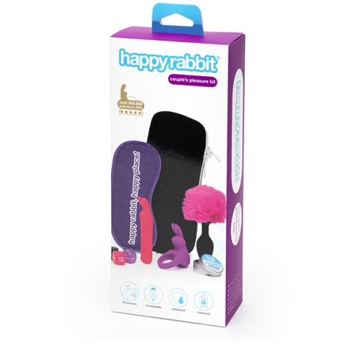 Набор секс игрушек для парных жарких ночей Fifty shades of grey Happy Rabbit Clitoral Pleasure Kit 7 предметов - 8
