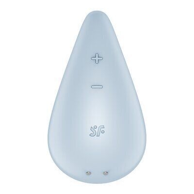 Вибратор для клитора голубой Satisfyer Dew Drop - 2