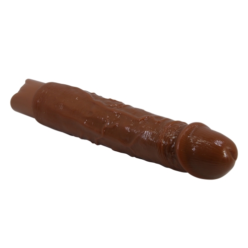 Вибратор реалистик коричневый Lybaile Pretty Love Rufus Realistic Vibrating Dildo - 6