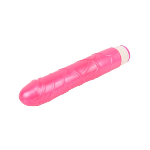 Вибратор реалистичный гелевый розового цвета Chisa Basic - 3