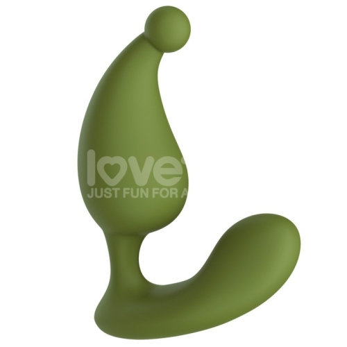Вибромассажер простаты для мужчин зеленого цвета Lovetoy LAllure Apex Rechargeable Vibrator - 2