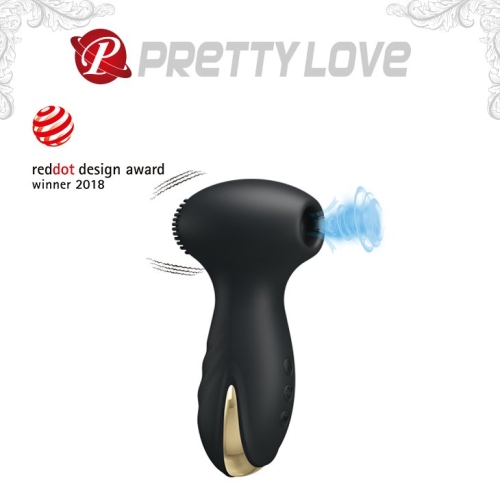 Вакуумний силіконовий вібростимулятор клітора Baile Pretty Love Hammer Royal Plesure - 3