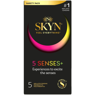 Набір презервативів 5 різних видів із поліізопрену SKYN Unknown Pleasures 42 штуки
