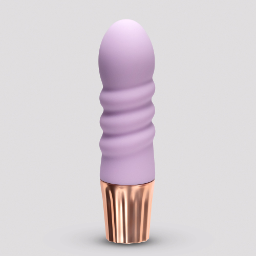 Міні-вібратор кліторальний лавандовий Crushious Mellow Bubbles - 3