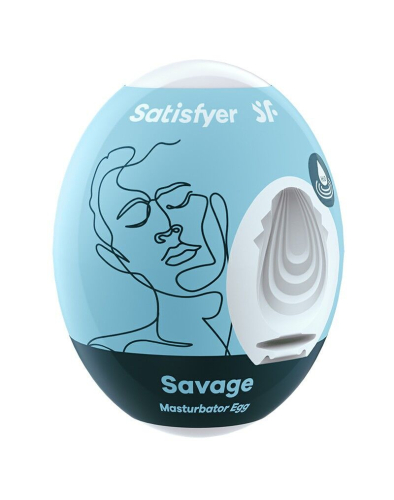 Мастурбатор яйцо Satisfyer Masturbator Egg Single Savage - 1