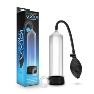 Вакуумная помпа для члена прозрачная Blush Performance VX101