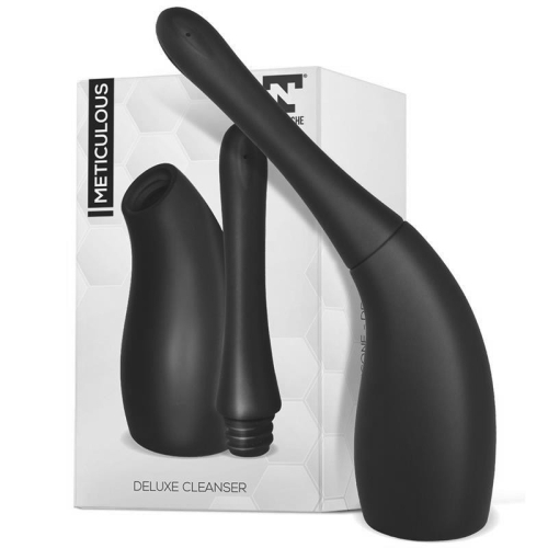 Анальный душ премиум-класса из силикона черного цвета Tardenoche Meticulous Deluxe Cleaner - 1