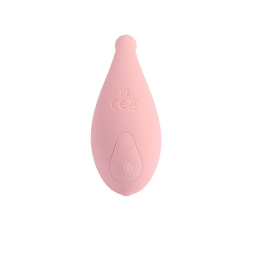 Вібратор для клітора та статевих губ рожевого кольору Chisa Flirty Touch - 3