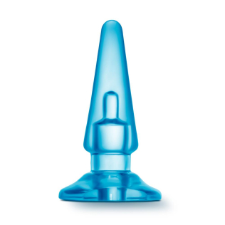 Анальный плаг конусный голубого цвета B YOURS BASIC ANAL PLUG BLUE