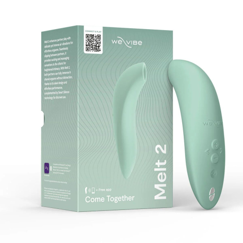 Вакуумний смарт-стимулятор для клітора зелений We-Vibe Melt 2 - 9