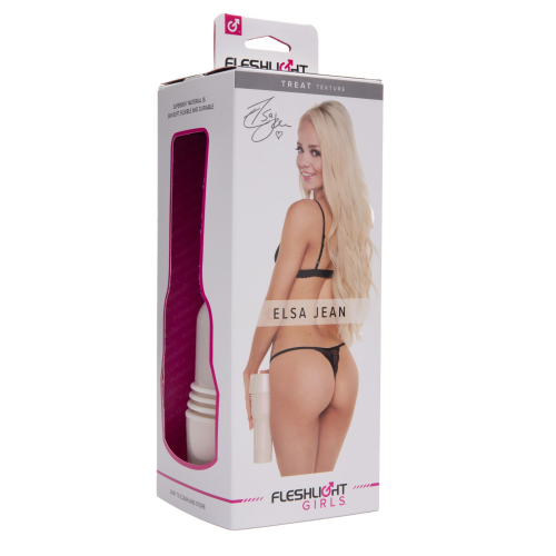 Мастурбатор анус порноакторки Elsa Jean тілесного кольору Fleshlight Treat - 6