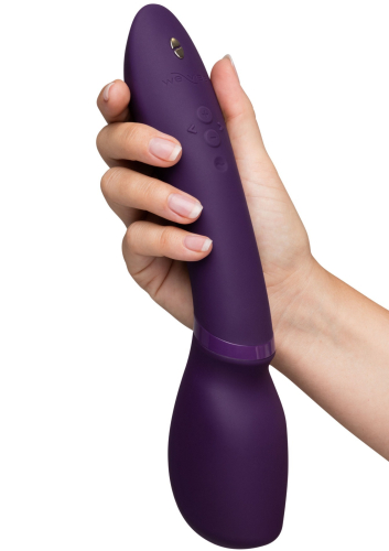 Смарт вібромасажер Ванд Мікрофон фіолетовий We-Vibe Wand 2 - 4