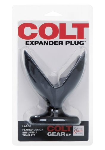Анальный плаг расширитель лотос черный COLT Expander Plug California Exotic, размер L - 4