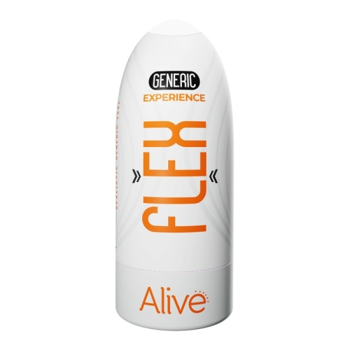 Мастурбатор мужской в колбе анус телесный Alive Flex Generic размер M - 3