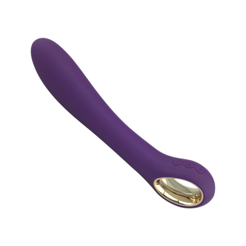 Вибратор водонепроницаемый из силикона Lealso - BELOVED Purple - 3