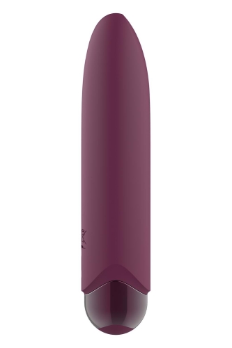 Вибратор пуля для стимуляции клитора фиолетового цвета Dream Toys Glam - 3