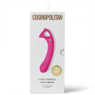 Универсальный вибратор для точки G розовый Cosmopolitan Romance 