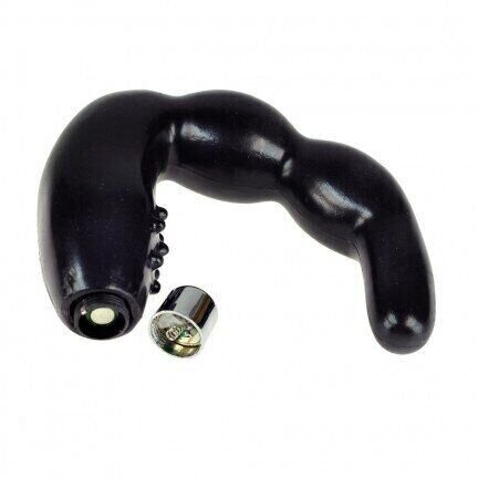 Вібратор для простати чорний Anal Stimulator for Duble pleasure - 2