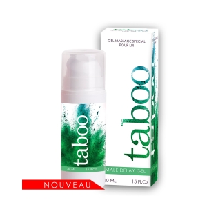 Пролонгуючий гель для чоловіків TABOO DELAY gel, 30 ml заспокоює шкіру