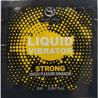 Стимулирующий гель для клитора с пряным ароматом Secret Play Strong liquid vibrator sachet 2 мл