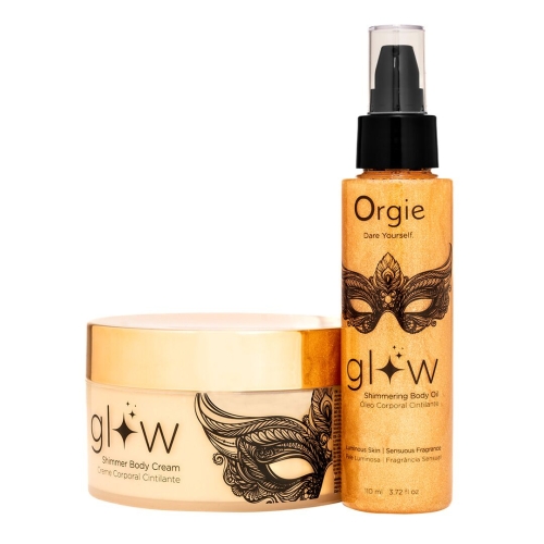 Масло шиммер для тела с афродизиаком Orgie Glow 110 мл - 4