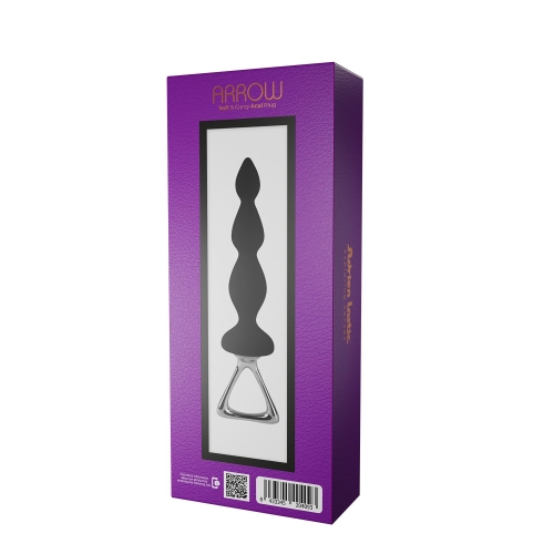 Анальний ланцюжок чорного кольору Adrien Lastic Alive Arrow II - 5