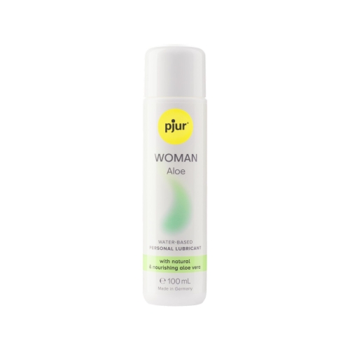 Лубрикант на водной основе pjur Woman Aloe 100 мл с увлажняющим эффектом (Пьюр, Пджюр) - 1