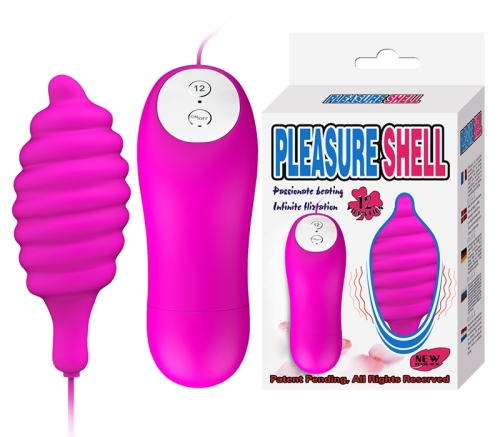 Віброяйце фіолетове Lybaile PLEASURE SHEL - 1