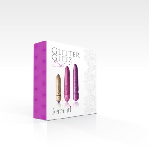 Набор вибраторов Rocks Off Feranti Glitter Glitz - 2