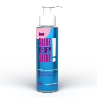 Оральный лубрикант на водной основе со вкусом ежевики Intt Slide Berry Slide! 100 мл